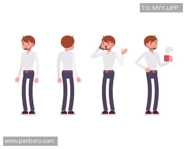 足球球星卡通站姿创意插画展现运动魅力与个性风采